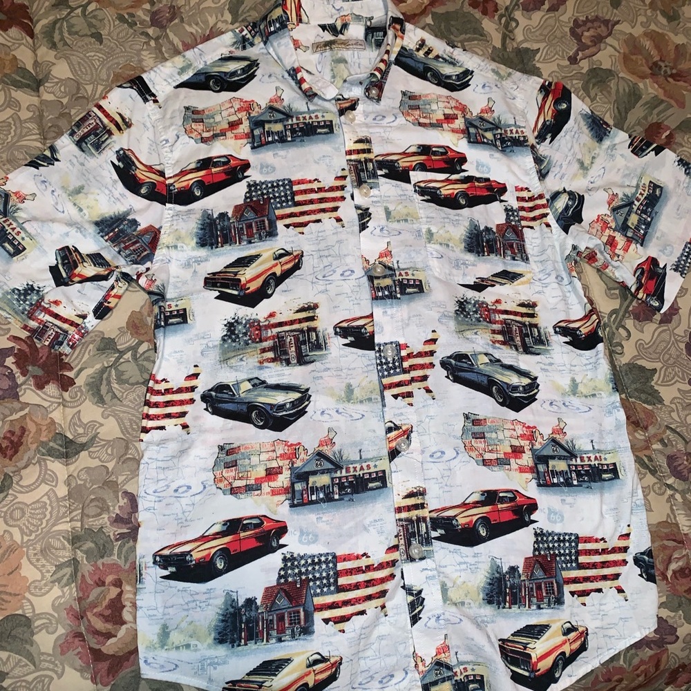 Joe Marlin - Mustang America shirt L